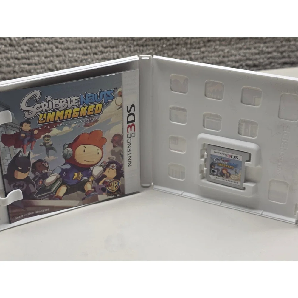 Scribblenauts Unmasked A DC Comics Adventure Nintendo 3DS WB Batman Superman